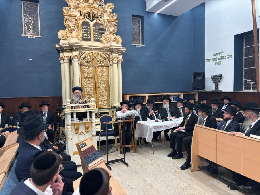 היכל שלמה התעורר לחיים: ההמונים נהרו למעמד המיוחד