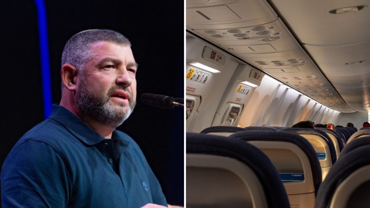 "מחבל השתלט על המטוס": השיחה הבהולה של הנוסע לעופר וינטר
