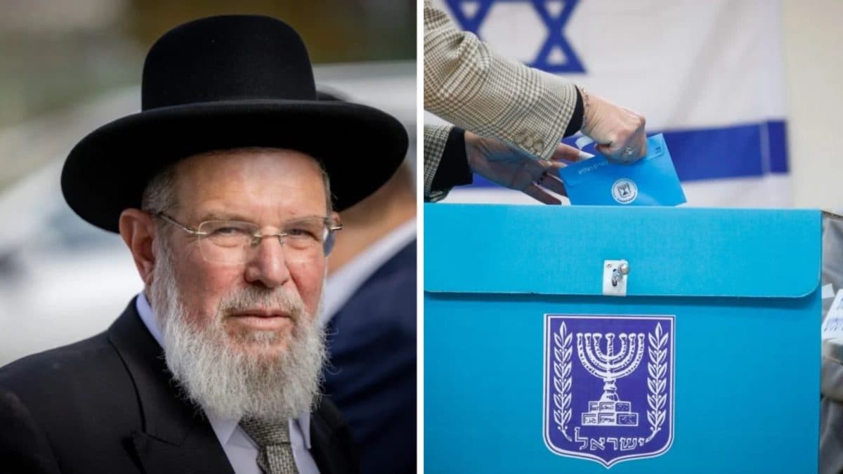 הרב הראשי תכנן לשהות בחו"ל ביום הבחירות - השר התערב ועצר אותו