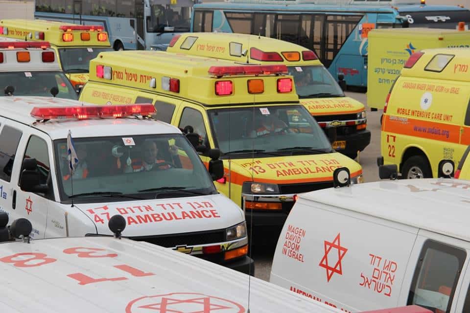 בן 16 נפצע בינוני באירוע אלימות בירושלים ופונה לחדר הטראומה