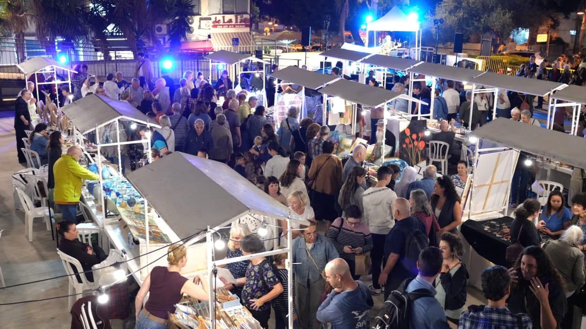 מחפשים תוכנית לחמישי בערב? יריד האמנים חוזר לרחובות והכניסה חופשית