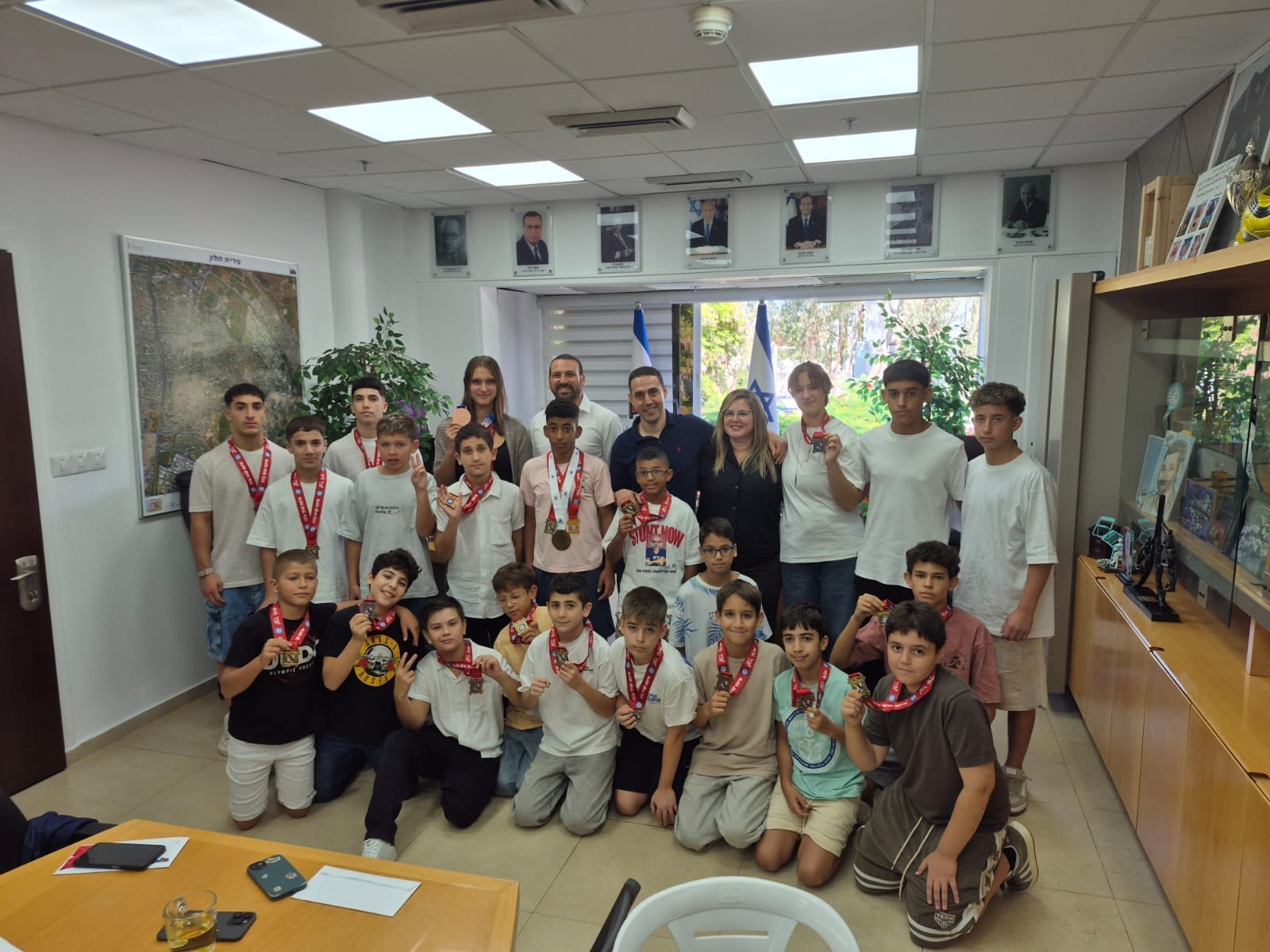 9 אלופי ישראל באגודה אחת: הג׳ודו של חולון סיים במקום הראשון בדירוג הארצי