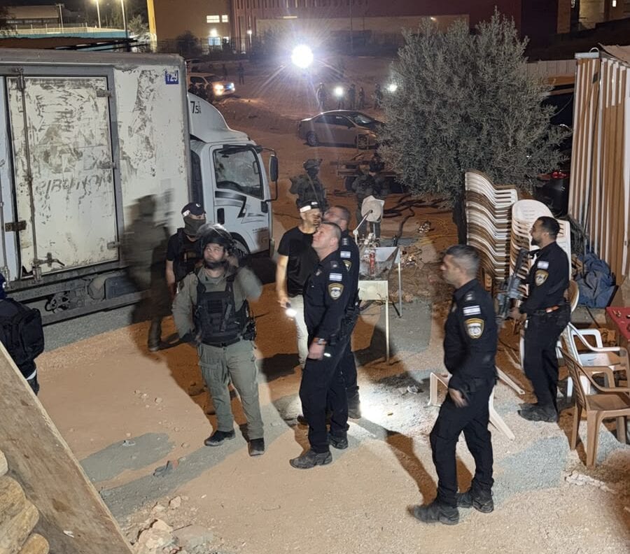 המשטרה פיזרה בנגב אירוע שתוכנן לכבוד אסיר ביטחוני משוחרר