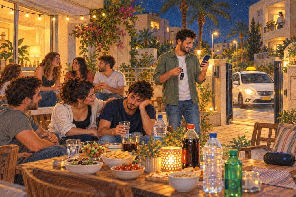 צ׳קליסט בטיחות למסיבה עם אלכוהול: דגשים למארחים בשפלה ובדרום