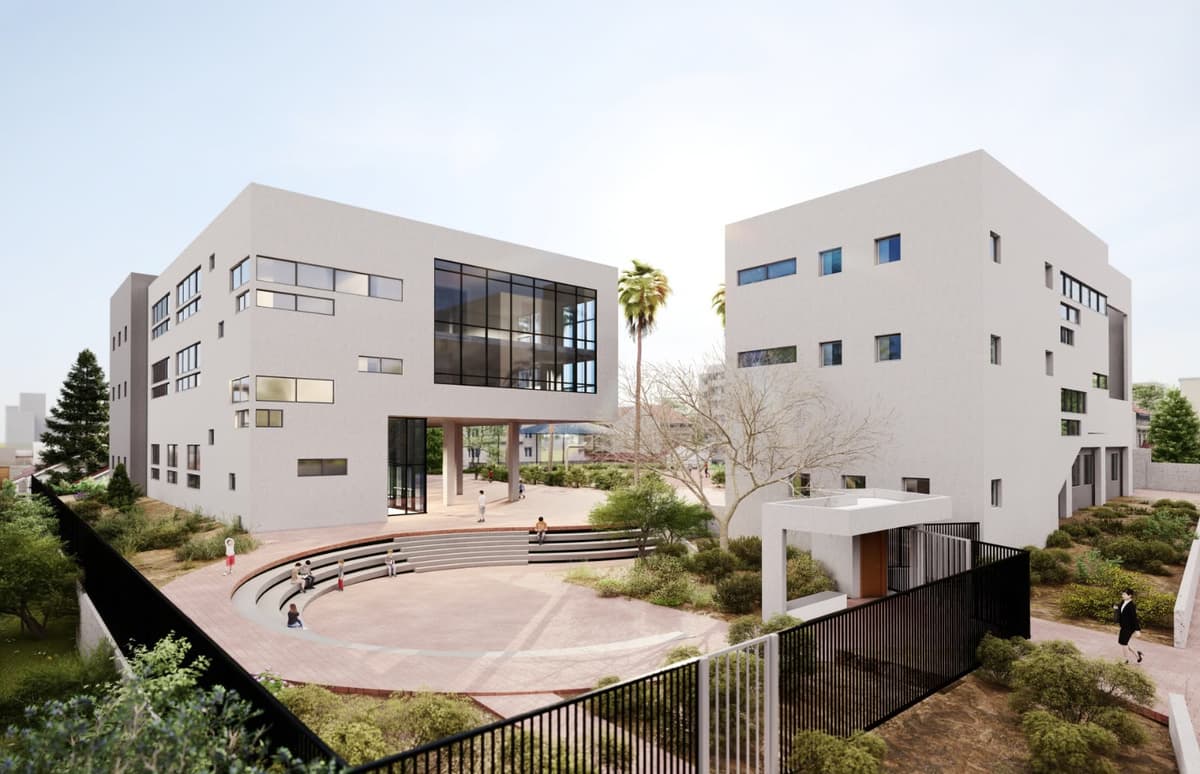 בית הספר הראשון בנס ציונה ייבנה מחדש: הונחה אבן הפינה ל״ראשונים״