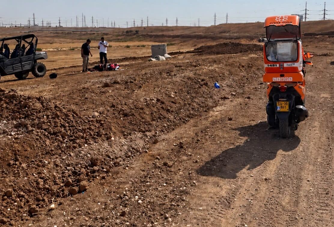 שני רוכבי סוסים נפצעו בהתנגשות סמוך לפארק אריאל שרון