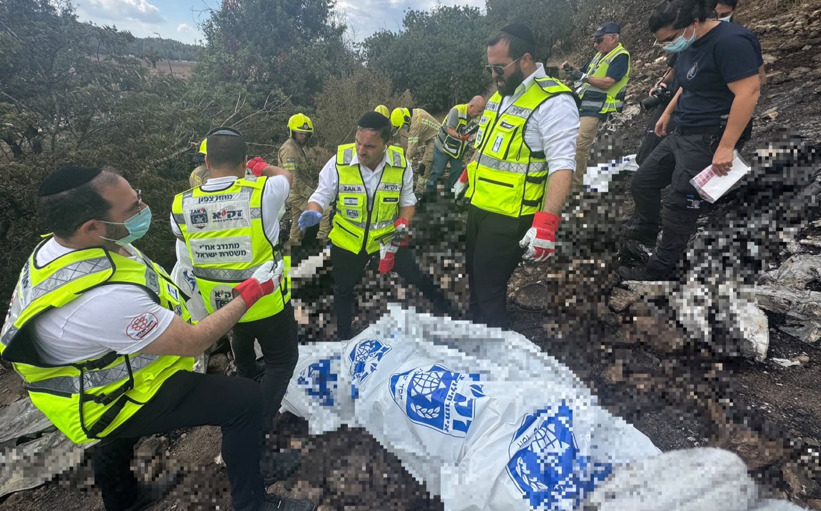 גבר נהרג בהתרסקות מטוס קל; פצוע נוסף פונה במצב קשה