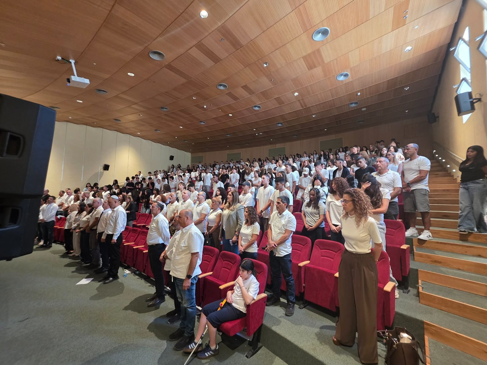 ברמלה שמעו מקרוב את סיפורי 7 באוקטובר: בת זוגו של הלוחם והפצוע עלו לבמה