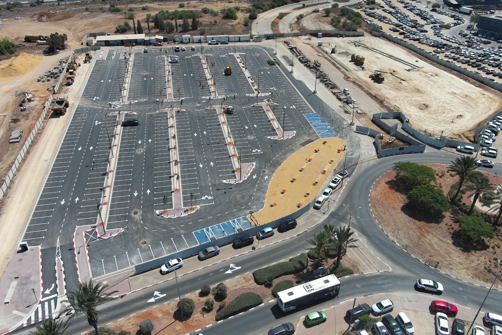 זו בשורה: יותר מ־400 חניות חדשות נפתחו ליד תחנת הרכבת באשקלון