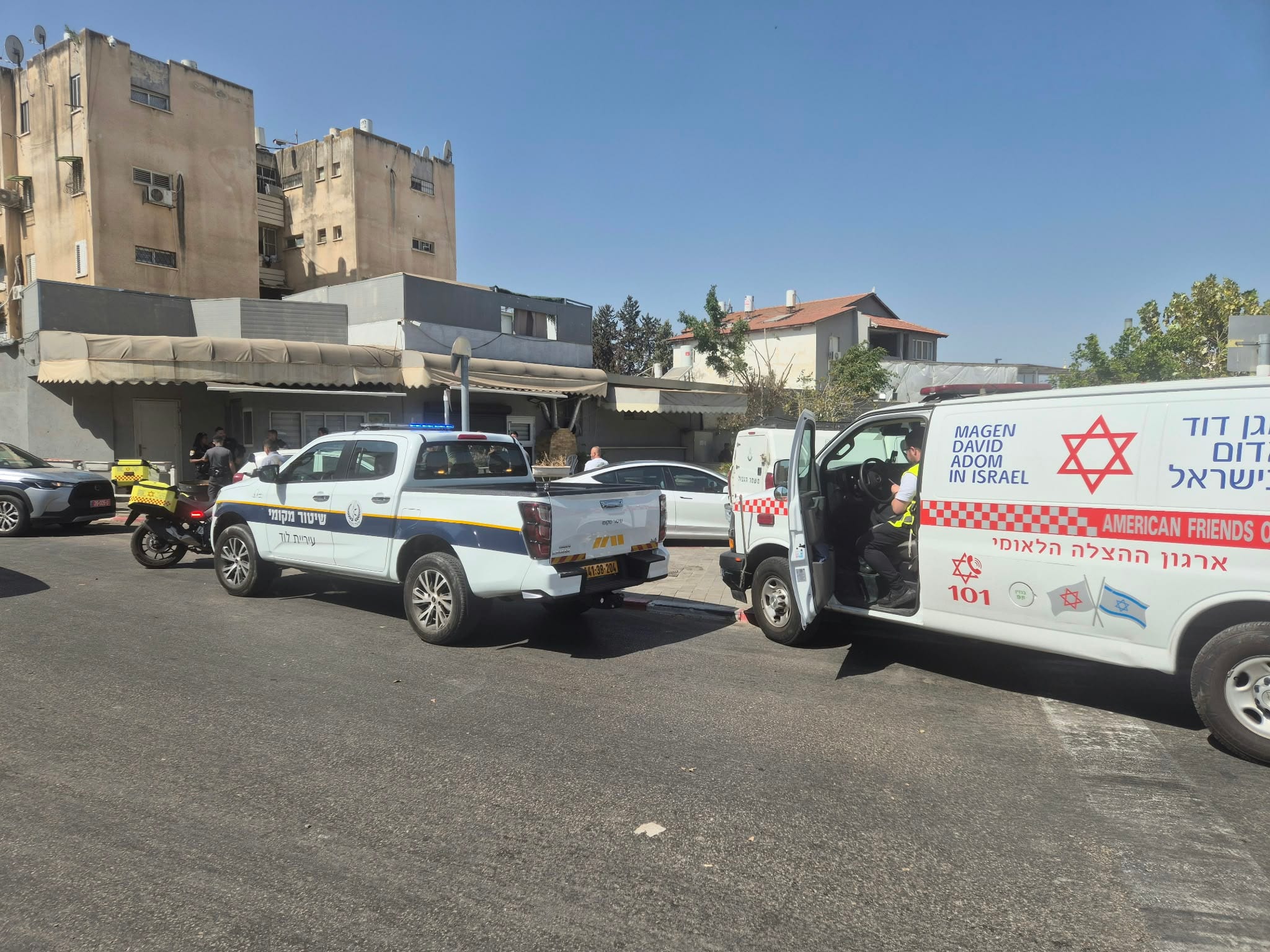בן 30 נפצע באורח בינוני באירוע אלימות בלוד