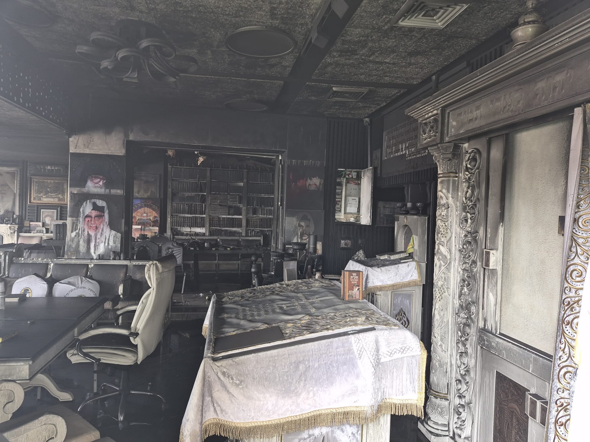 בת ים: שריפה פרצה בבית כנסת – חוקר הדליקות מצא את הסיבה