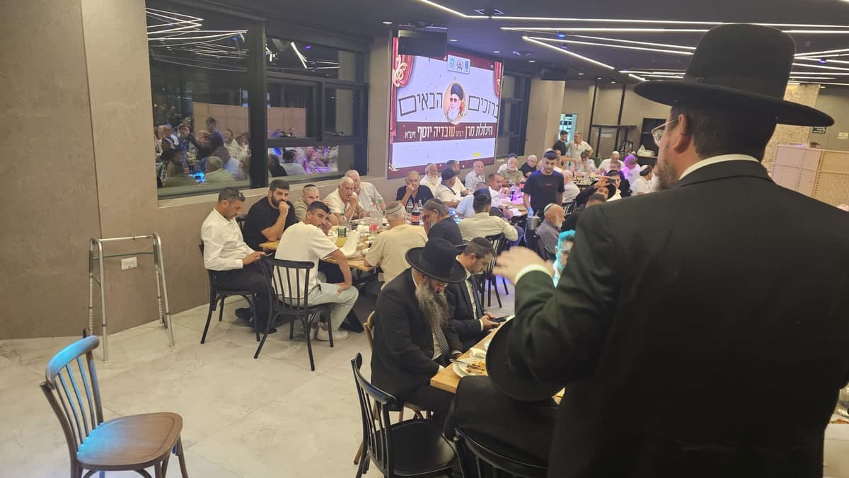 2.5 מיליון שקלים למקווה חדש: הבשורה שנחשפה בהילולה בגן יבנה