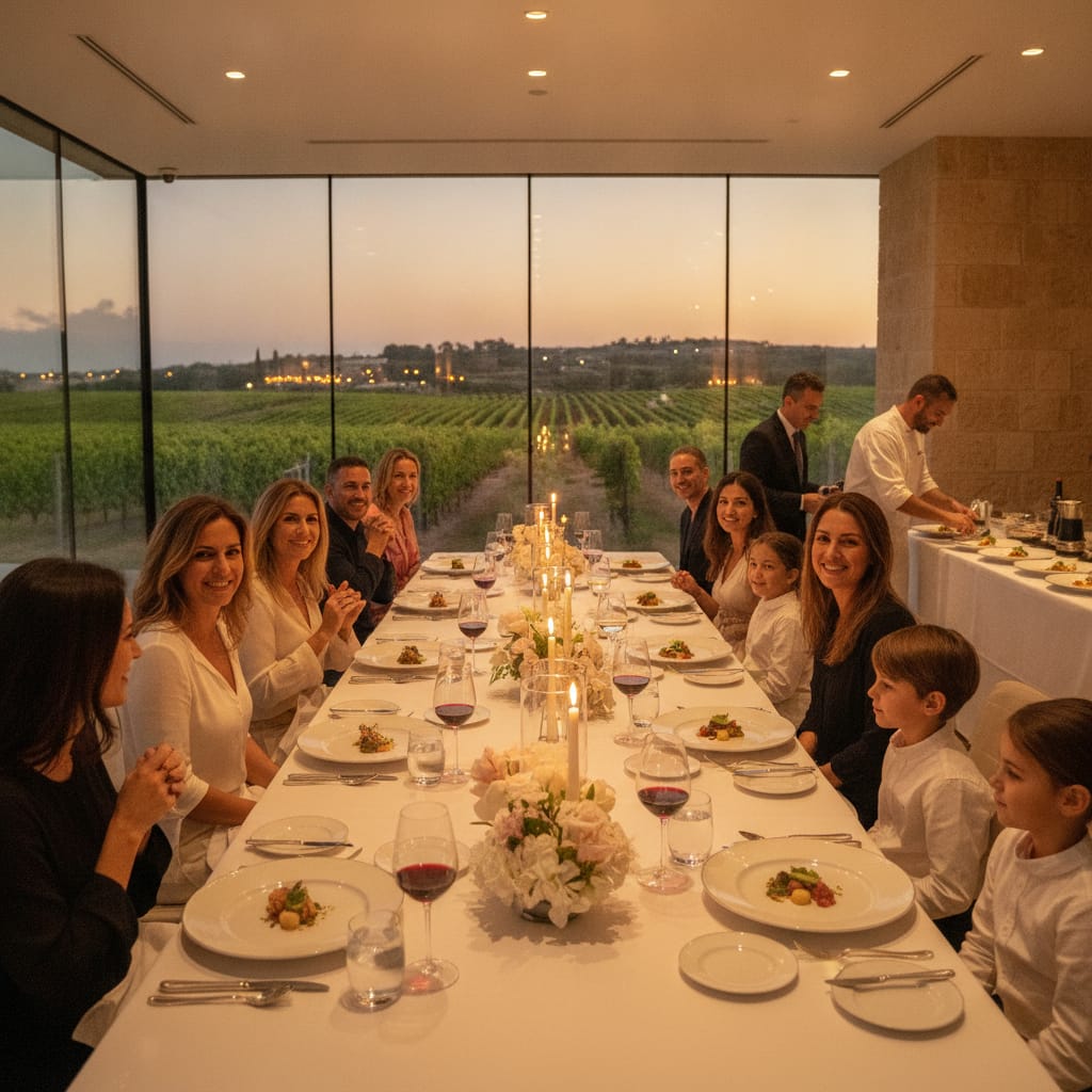 המדריך השלם לתכנון אירוע בוטיק משפחתי באווירה יוקרתית