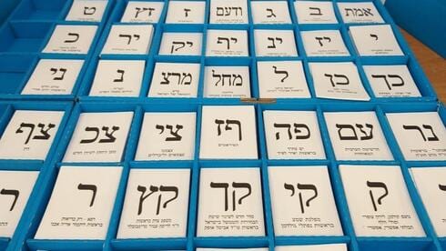 בנט ביקש - אבל בן גביר קיבל את האות המיתולוגית: אלה הפתקים של כל המפלגות