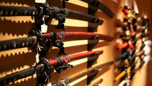 Israeli man arrested after assaulting partner, killing dog with samurai sword