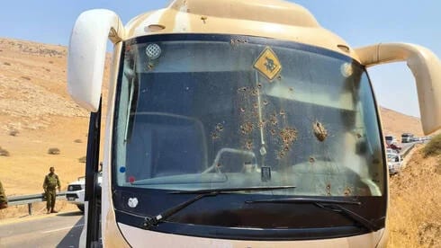 45 שנות מאסר למחבל שניסה להצית אוטובוס שהסיע חיילים בבקעת הירדן ב-2022