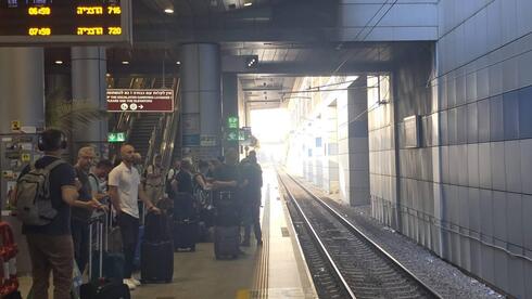 בגלל בלון הליום: פיצוצים נשמעו בתחנה בנתב"ג, שיבושים בתנועת הרכבות | תיעוד