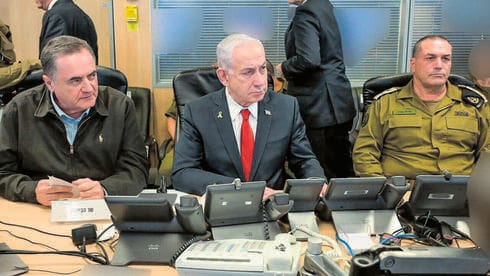הרמטכ"ל זמיר לנתניהו וכ"ץ בדיון סגור באוגדת עזה: "חמאס הובס"
