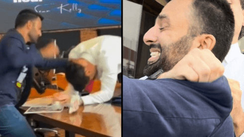 עימות פיזי באולפן - ואגרופים בחוץ: יוסף חדאד התארח בפודקאסט, כך זה נגמר | צפו