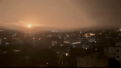 דיווחים בלבנון על "חגורת אש", צה"ל: חוסל מפקד חיזבאללה שהשתתף בשיגור רחפנים