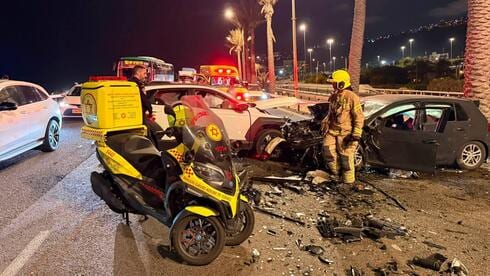 הרוג ושני פצועים קשה בתאונה קטלנית באזור חיפה