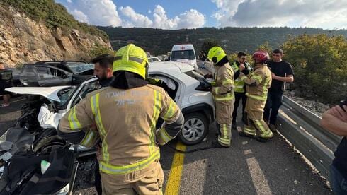 שני הרוגים ופצוע קשה בתאונה ליד כרמיאל