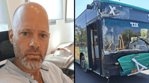 נהג האוטובוס איבד הכרה, תומר גילה תושייה ומנע אסון: "חשבתי על הילדים"