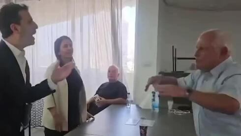 "לך תז***ן": השר מהליכוד תועד מקלל את בעלה של השרה גמליאל