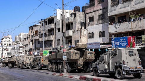 בצה"ל נערכים ליום הכיפורים: שיירות עם נגמ"שים תועדו ברחובות שכם