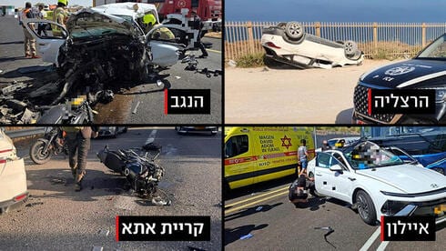 דקה אחר דקה ביממה מדממת בכבישים: "האוטובוס בא במהירות, הנהג ממש מעורפל"
