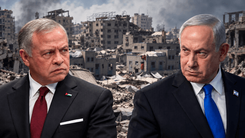 מלך ירדן עלה להתקפה, ישראל הגיבה בשקט: כך נראה "שינוי הנרטיב" הערבי אחרי 7/10