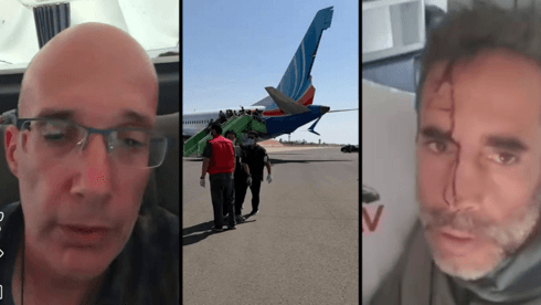 "צריכים עזרה!": התיעודים מרגעי האימה במטוס - ועדויות הנוסעים שהשתלטו על הטייס