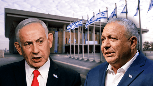 מכוונים לתוך הנגמ"ש: קמפיין "המפלגה הגדולה" של נתניהו ואיזנקוט יצא לדרך