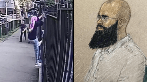 נתפס מטפס על הגדר: מאסר עולם למחבל שתכנן פיגוע בשגרירות ישראל בלונדון