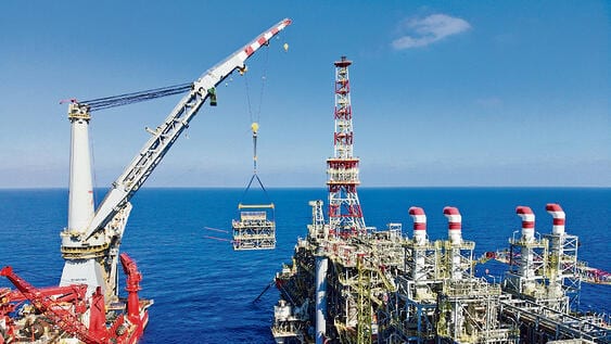 Israel's $1.5 billion Katlan gas project: 350-ton lifts, GPS jamming and an active sea platform