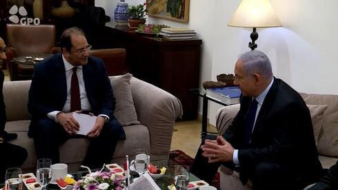 נתניהו הודה שהבכיר המצרי נחת בארץ לפני 7/10: "דיבר איתי? לא קרה פעם אחת". הסרטון מוכיח אחרת