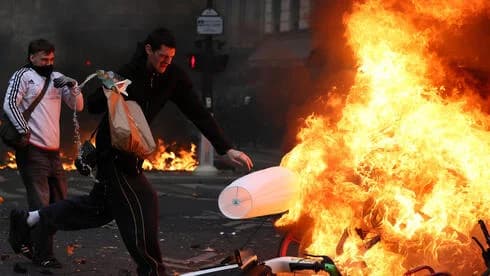France is burning, and Europe may be next